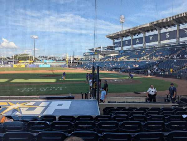 George M. Steinbrenner Field, section: 115, row: II, seat: 12