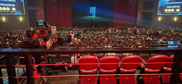 Peacock Theater, section: Loge Center Left, row: A, seat: 402