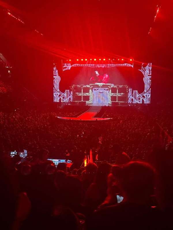T-Mobile Arena, section: 11, row: P, seat: 13