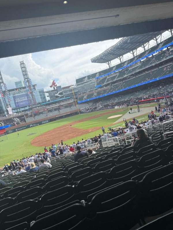 Truist Park, section: 135, row: 15, seat: 6