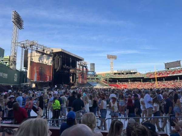 Fenway Park, section: Field Box 80, row: F, seat: 4