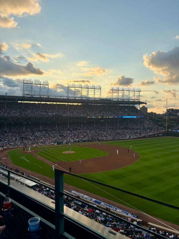 Wrigley Field, section: 330R, row: 2, seat: 1