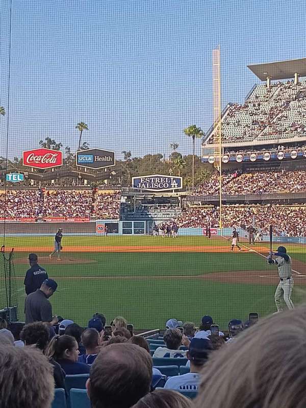 Dodger Stadium, section: 11FD, row: E, seat: 5