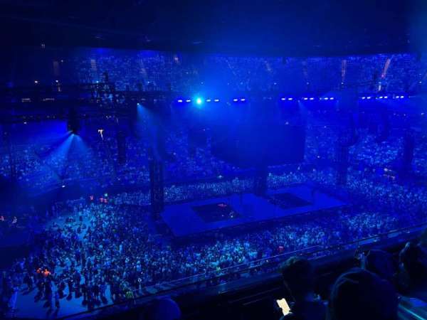 The O2, London, section: 401, row: C, seat: 471
