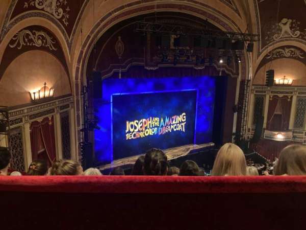 Liverpool Empire, section: Circle, row: G, seat: 75