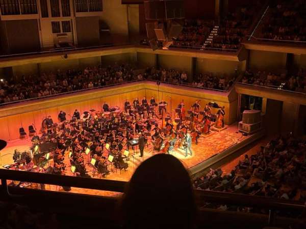 Roy Thomson Hall, section: Balcony C5, row: B, seat: 4