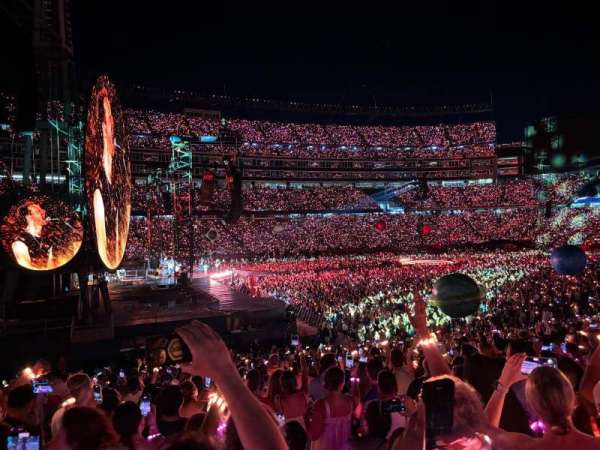 Gillette Stadium, section: 113, row: 26, seat: 19