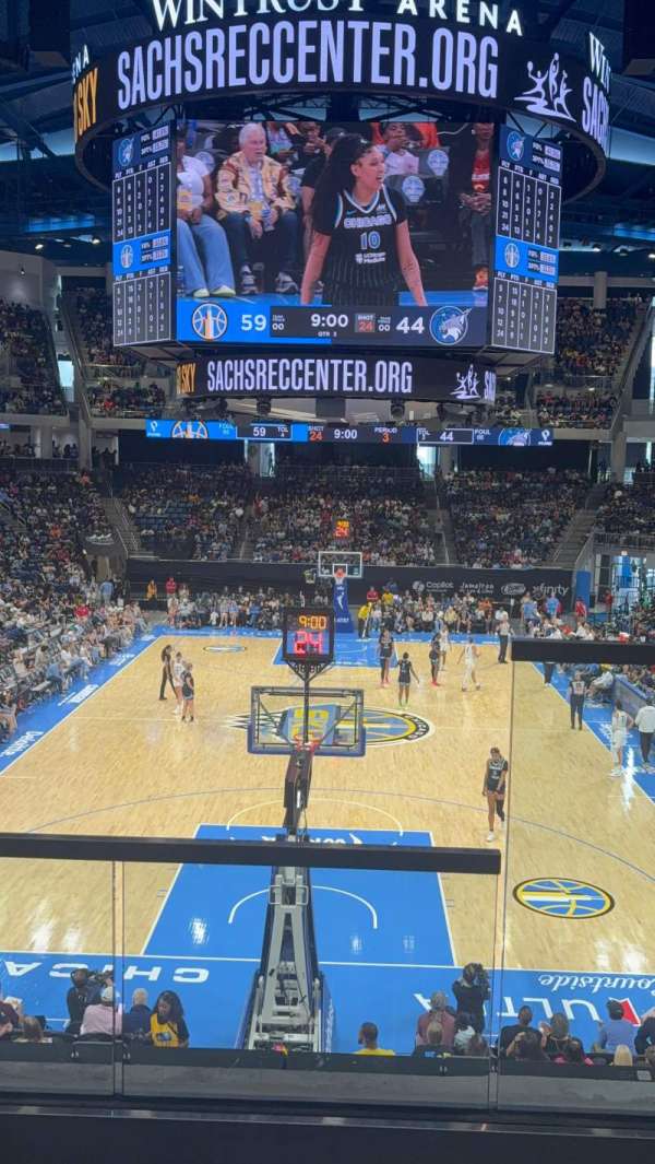 wintrust arena, section: 117, row: J, seat: 3