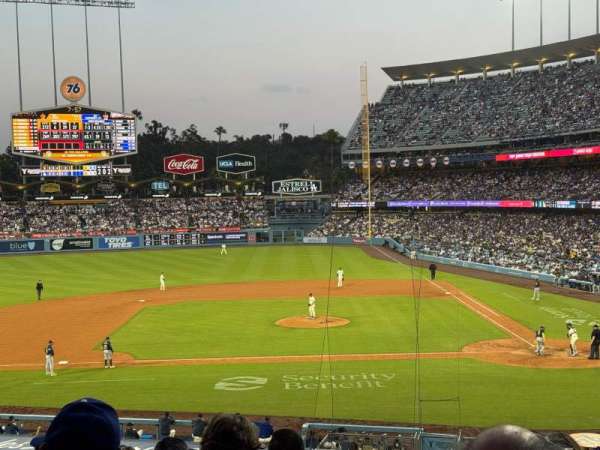 Dodger Stadium, section: 125LG, row: H, seat: 6