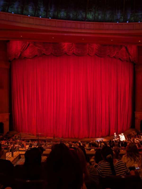 O Theatre, section: 203, row: S, seat: 3