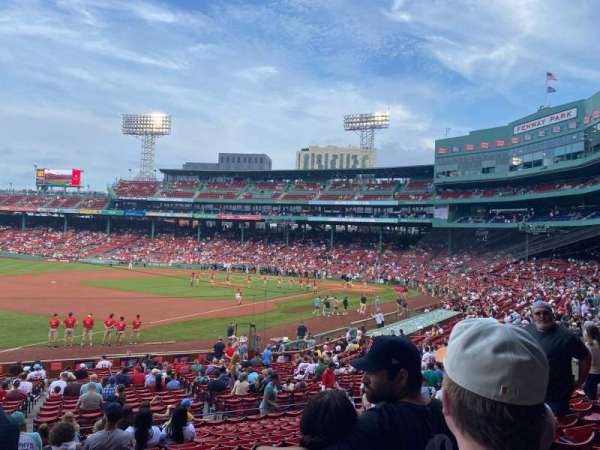 Fenway Park, section: Grandstand 30, row: 1, seat: 13