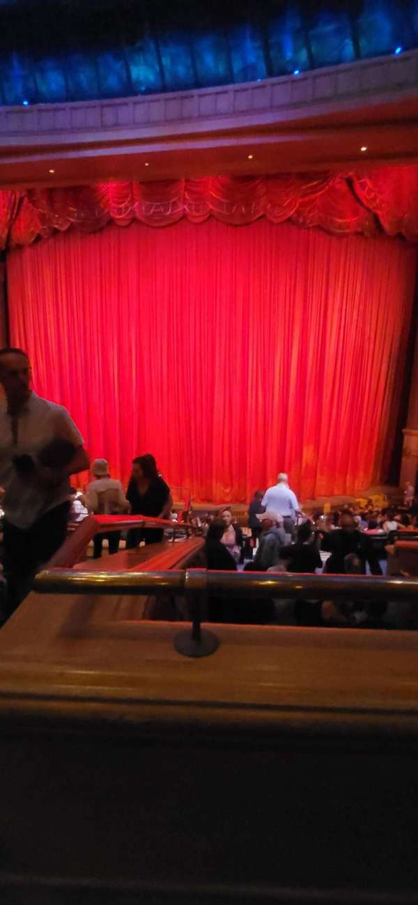O Theatre, section: 204, row: S, seat: 1