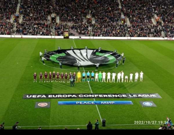 Tynecastle Stadium, section: PR, row: 27, seat: 03