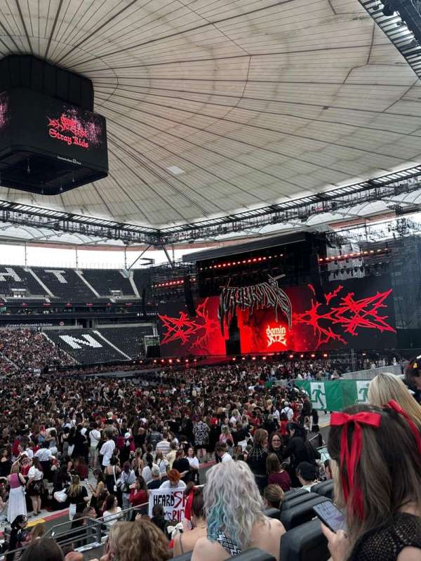 Deutsche Bank Park, section: 8F, row: 9, seat: 12