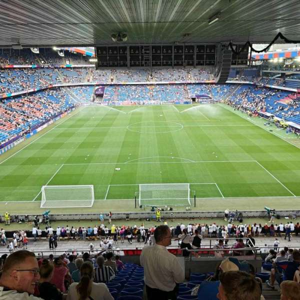 St. Jakob-Park, section: b4 parkett, row: 16, seat: 405