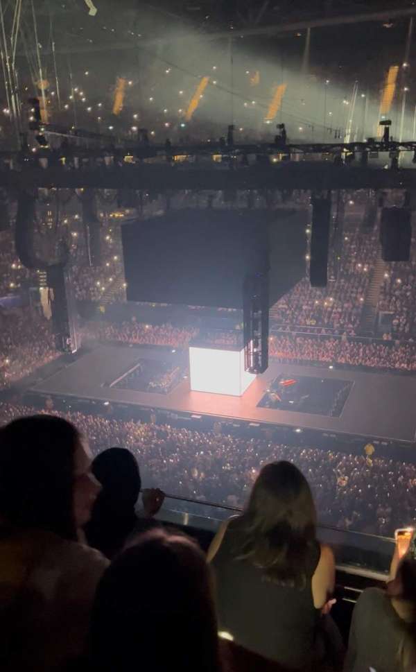 The O2, London, section: 421, row: C, seat: 951