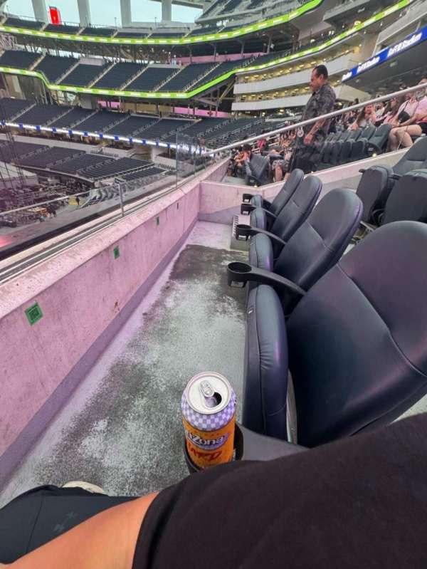 SoFi Stadium, section: VIP247, row: 1, seat: 5