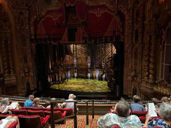 Ohio Theatre, Columbus, section: Loge A, row: F, seat: 02