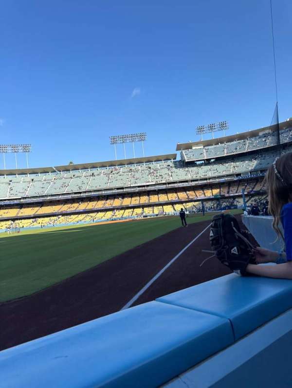 Dodger Stadium, section: 49FD, row: AA, seat: 4