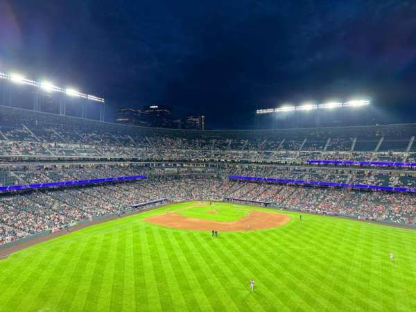 Coors Field, section: L303, row: 1, seat: 2