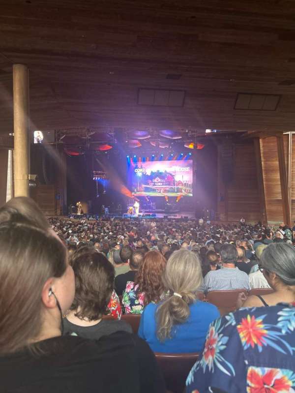 Filene Center, section: Rear Orchestra R, row: OO, seat: 4