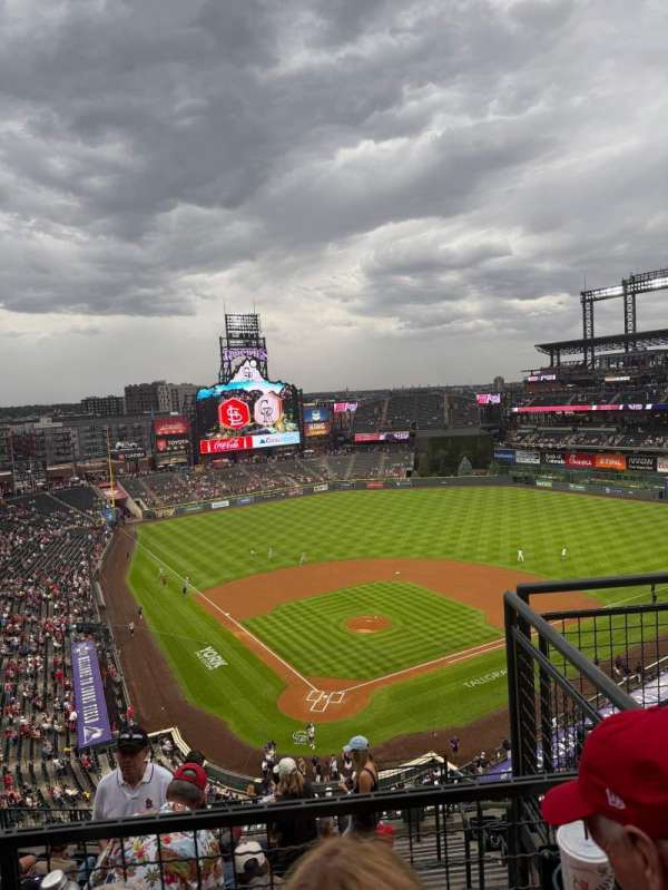 Coors Field, section: U329, row: 11, seat: 2