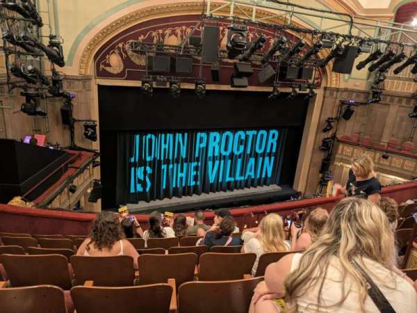 Booth Theatre, section: Mezzanine L, row: G, seat: 11
