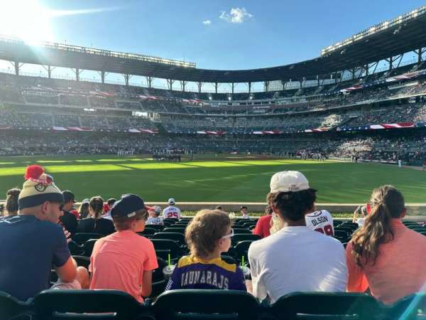 Truist Park, section: 149, row: 11, seat: 12