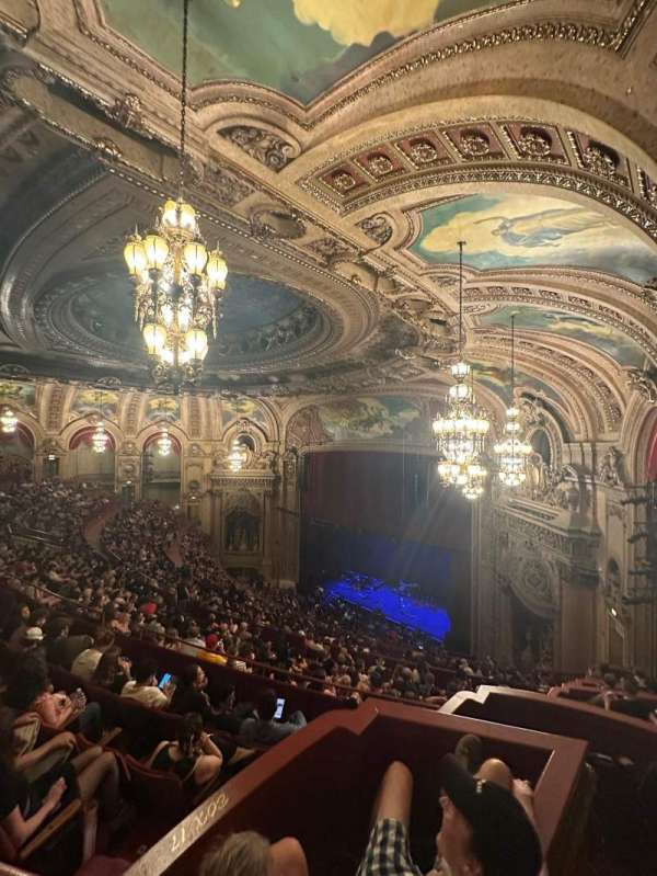 Chicago Theatre, section: Balcony Box 18, row: A, seat: 70