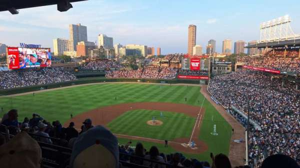 Wrigley Field, section: 414L, row: 3, seat: 13