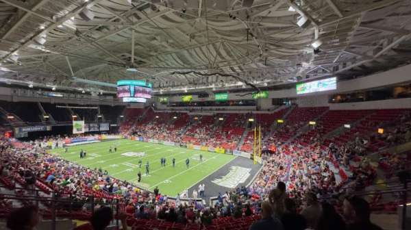 Resch Center, section: 205, row: V, seat: 17