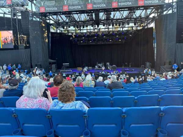 Pacific Amphitheatre, section: 2, row: M, seat: 23