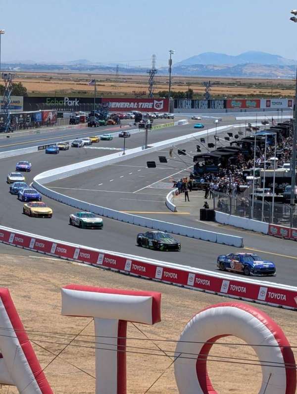 Sonoma Raceway, section: 9, row: 1, seat: 1