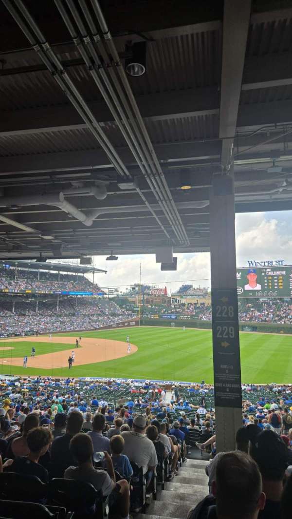Wrigley Field, section: 229, row: 15, seat: 1