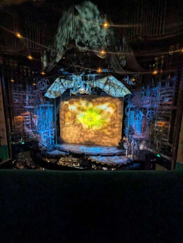 Apollo Victoria Theatre, section: Dress Circle, row: a, seat: 17