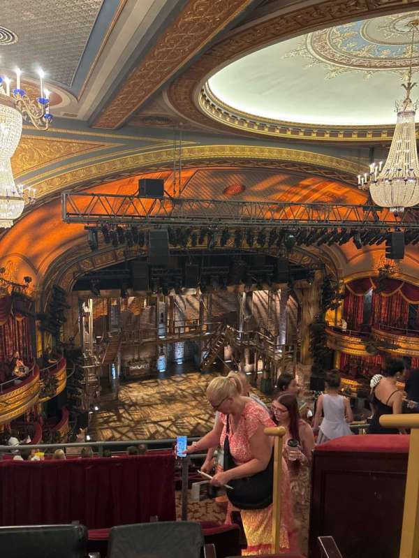 Richard Rodgers Theatre, section: Rear Mezzanine L, row: K, seat: 17