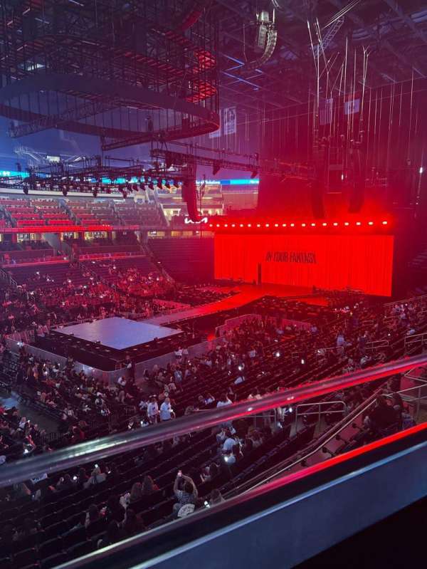 Kia Center, section: Club F, row: 1, seat: 3