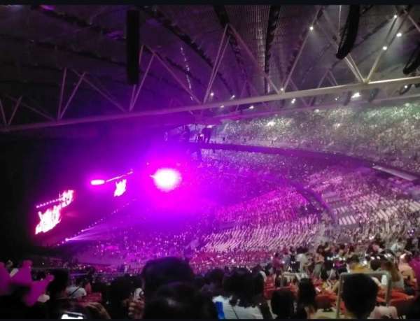 Philippine Arena, section: UBB 432, row: 90, seat: 662