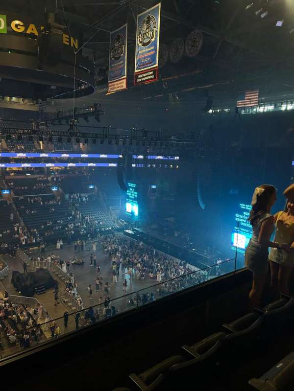 TD Garden, section: 302, row: 3, seat: 4
