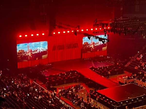 Bridgestone Arena, section: 330, row: m, seat: 18