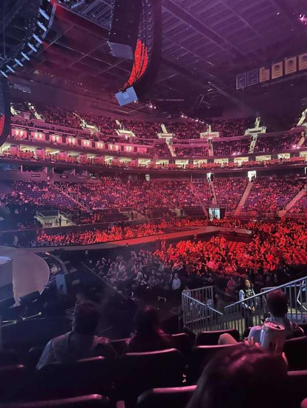 Chase Center, section: 118, row: 5