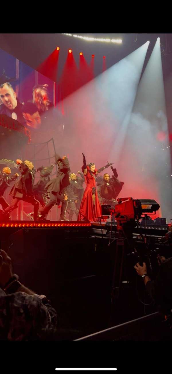 T-Mobile Arena, section: Floor A, row: C, seat: 5