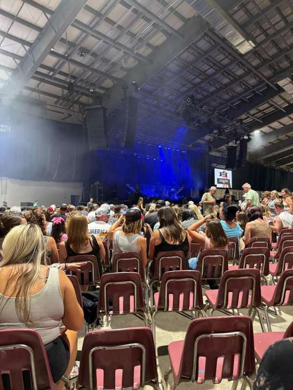 Celeste Center, section: 101, row: T, seat: 15