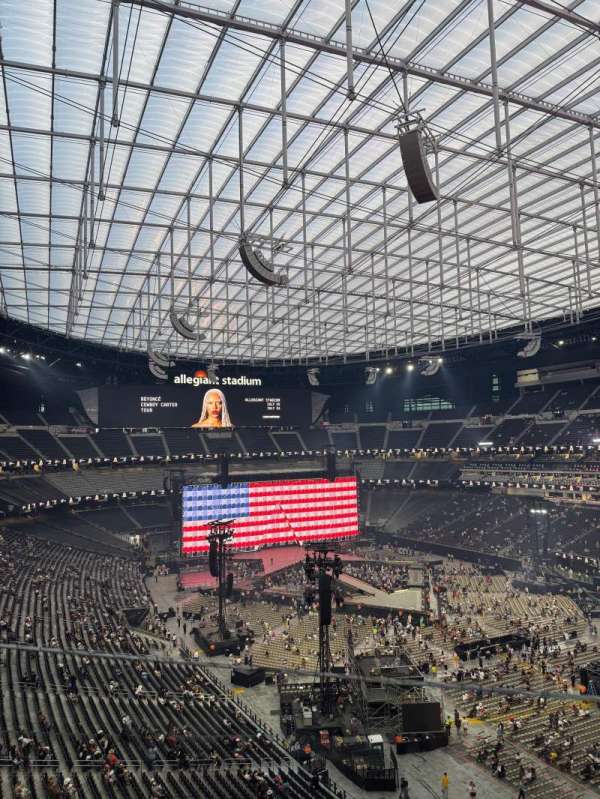Allegiant Stadium, section: 305, row: 1, seat: 1