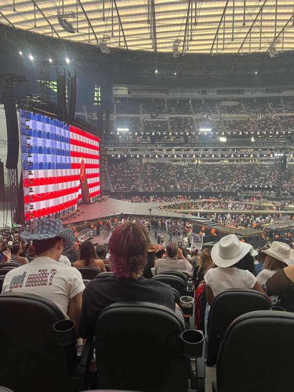 Allegiant Stadium, section: C115, row: 33, seat: 5