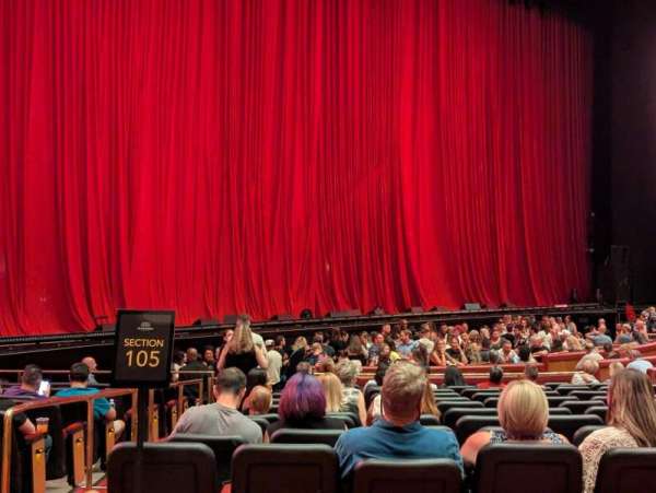 The Colosseum At Caesars Palace, section: 206, row: B, seat: 606