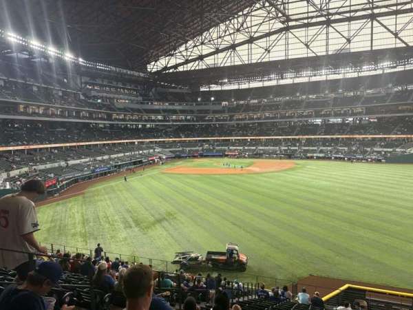 Globe Life Field, section: 132, row: 20, seat: 5