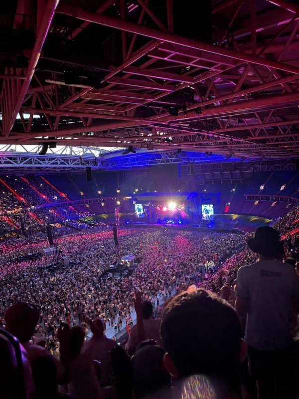 Principality Stadium, section: U14, row: 27, seat: 4