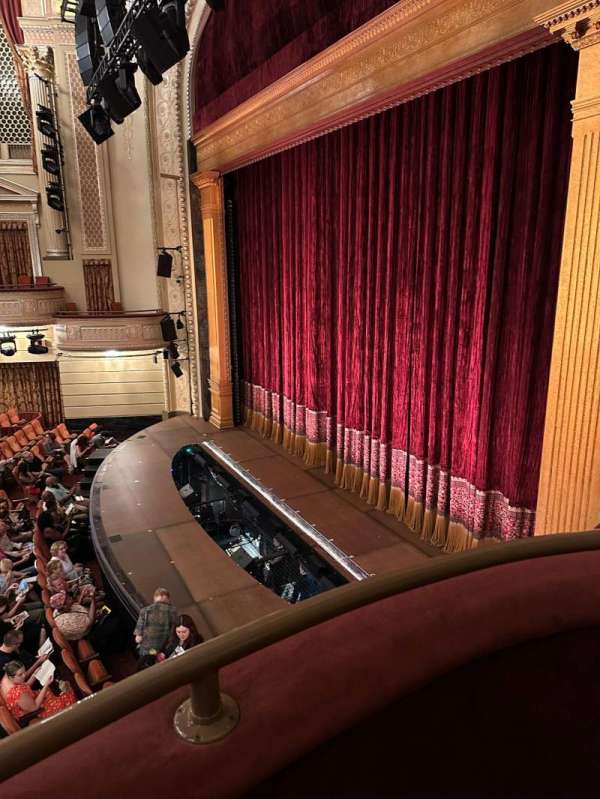 Majestic Theatre, section: Box E, row: 1, seat: 1
