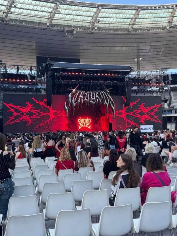 Stade de France, section: P22, row: 23, seat: 20